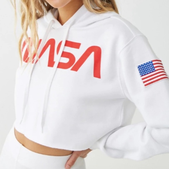 Chemistry NASA cropped hoodie size Large - Picture 5 of 9